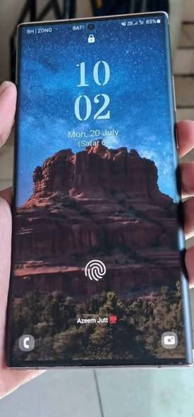 Samsung Note Ultra Snapdragon Procesor Dynamic AMOLE Samsung