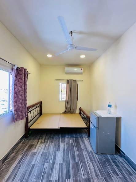 Semi furnished studio rent Qudaibiya Brand and Semi