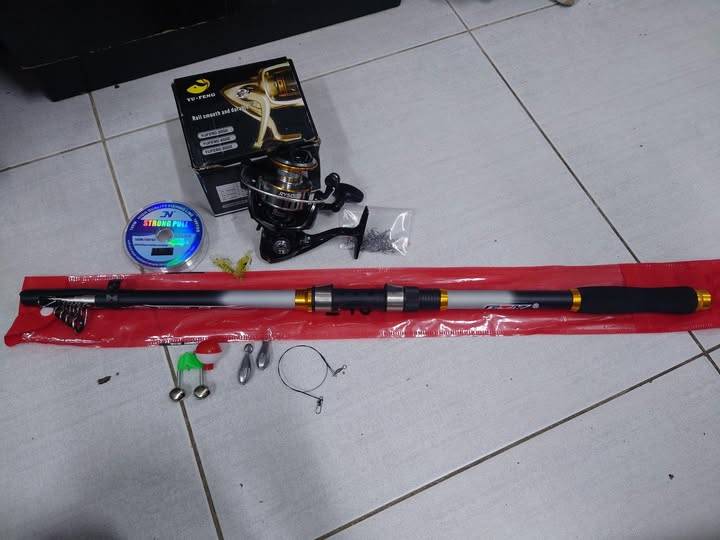 Brand fishing set fishing rod meters and reels