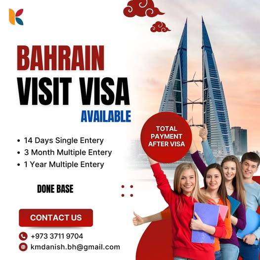 Bahrain Visit Visa Total Payment After Visa Don