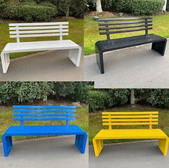 Modern Outdoor Park Bench Upgrade any outdoor space