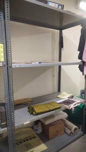 steel shelf Racks Size Height ft Length steel