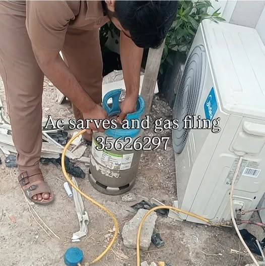Ac window and spilat sarves gas filng Ac