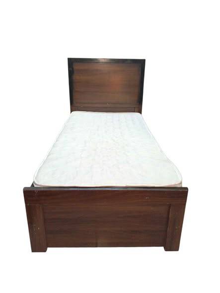 Single bed with mattress delivery fixing all over