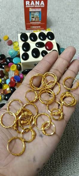 Silver and gold product make on odded Dm