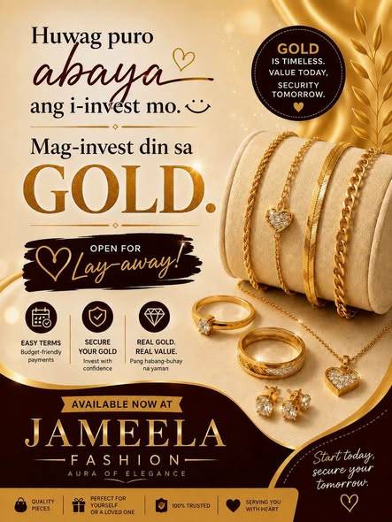 Jameela Fashion is now officially selling GOLD Hindi