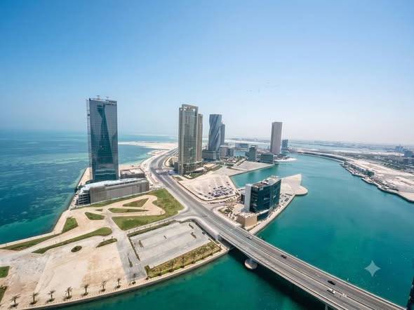 Modern Luxury Studio Apartment in Bahrain financial harbou