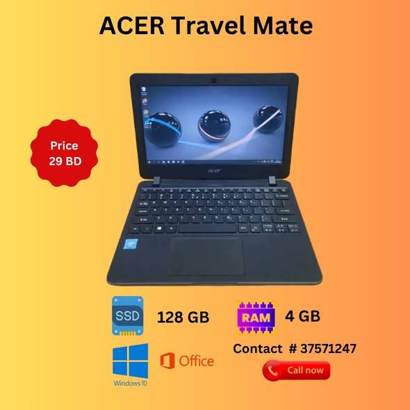 Acer Travel Mate Laptop GB RAM GB SSD