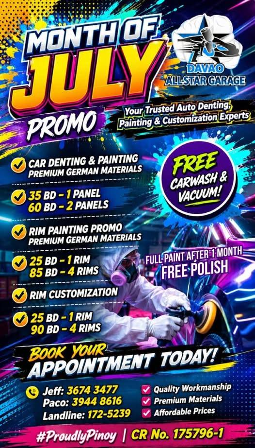 This July give your car the premium treatment