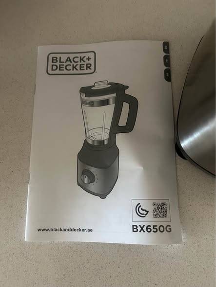 Brand and Model Black Decker BX Blender with