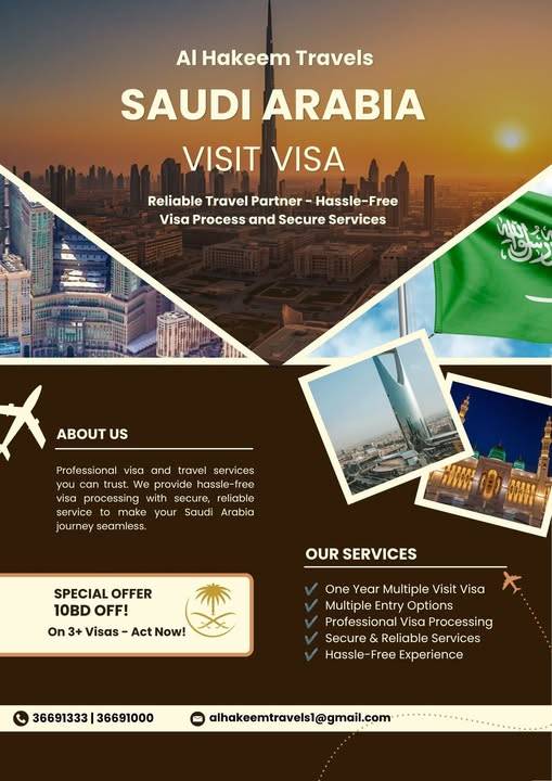 Year Validity Multiple Entry Visa Fast Processing Afford