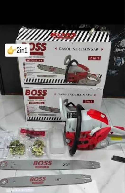 Boss gasoline chain saw Condition brand making order