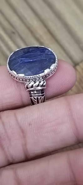 Shappire ring make on order only Dm order