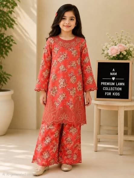 Beautiful lawn suite pc Only Size to Deliv