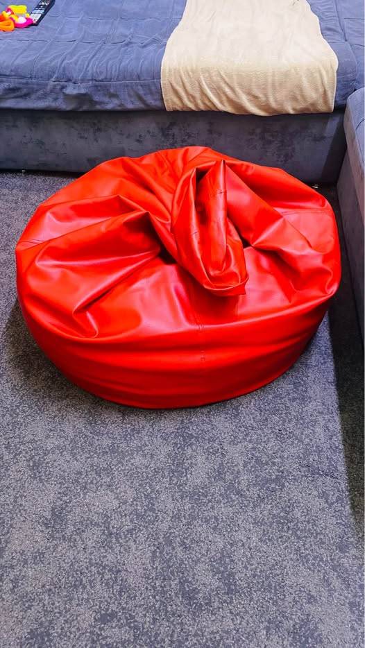 Read bean bag in good condition Pickup only