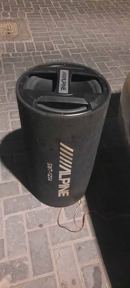 Subwoofer and amplifier Subwoofer alphin watt Ads Subwoofer