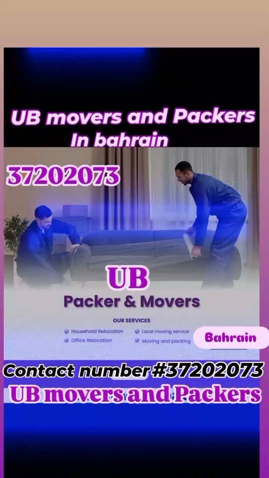 UB movers and packers house shifting office shifting