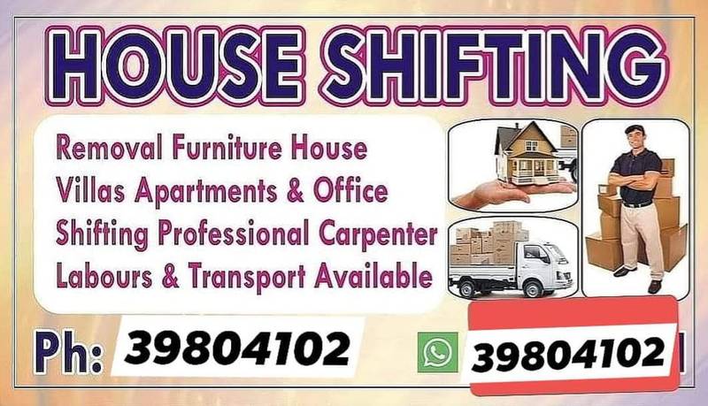 Bahrain Mover Packer Professional in moving and shifting