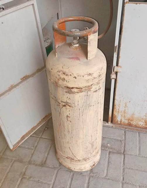 manazil gas clynider with half gas medium size