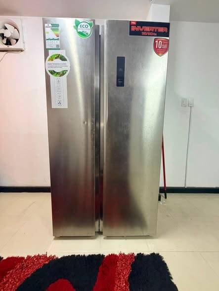 Double Door TCL Inverter Fridge CF Double Door