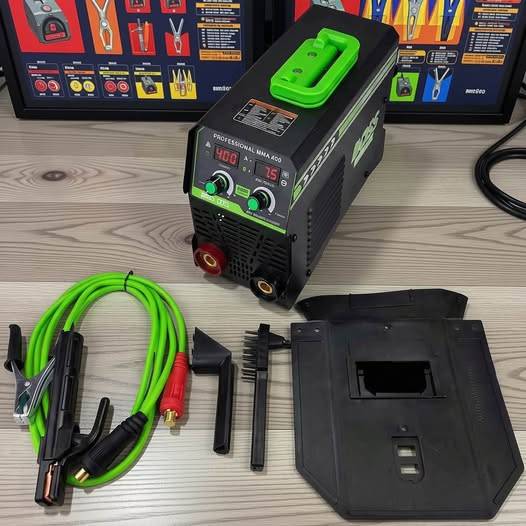 Compact inverter welding machine green illuminated interface Compact