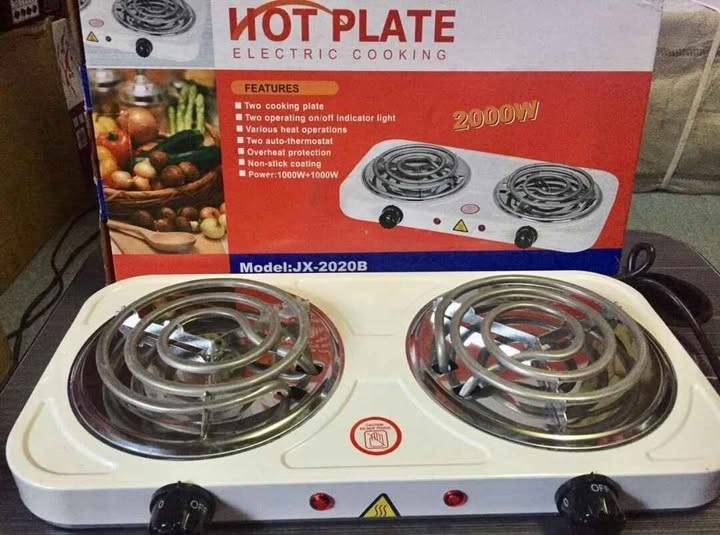Electric stove with burner Condition brand making Electric