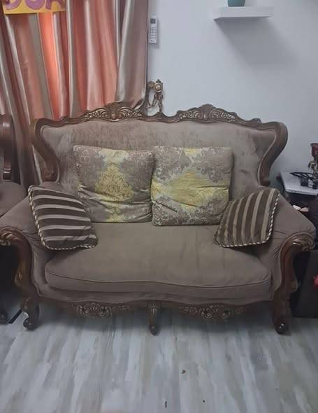 seater wooden sofa in great condition seater seater