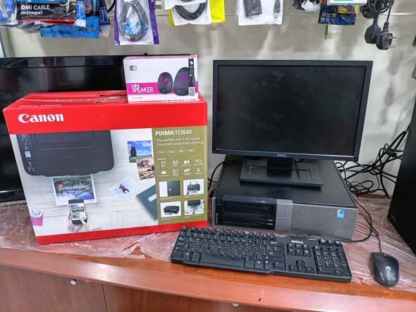 DELL OptiPlex Core Desktop Set with Monitor Heatz