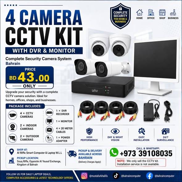 Upgrade your security with complete UNV CCTV camera