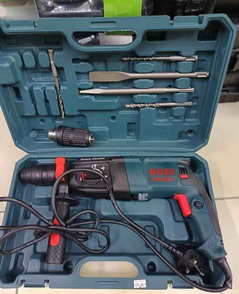 Boss hammer drill machine Condition brand making ord