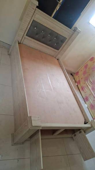 Bed with mattress cm with delivery and fixing